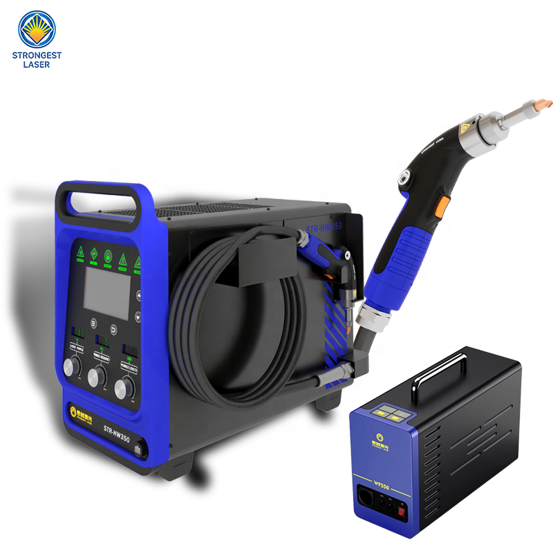 STRONGEST LASER Professional Hand-held laser welding machine apps operation 900W 1.2kW 1.5KW stainless steel welding machine