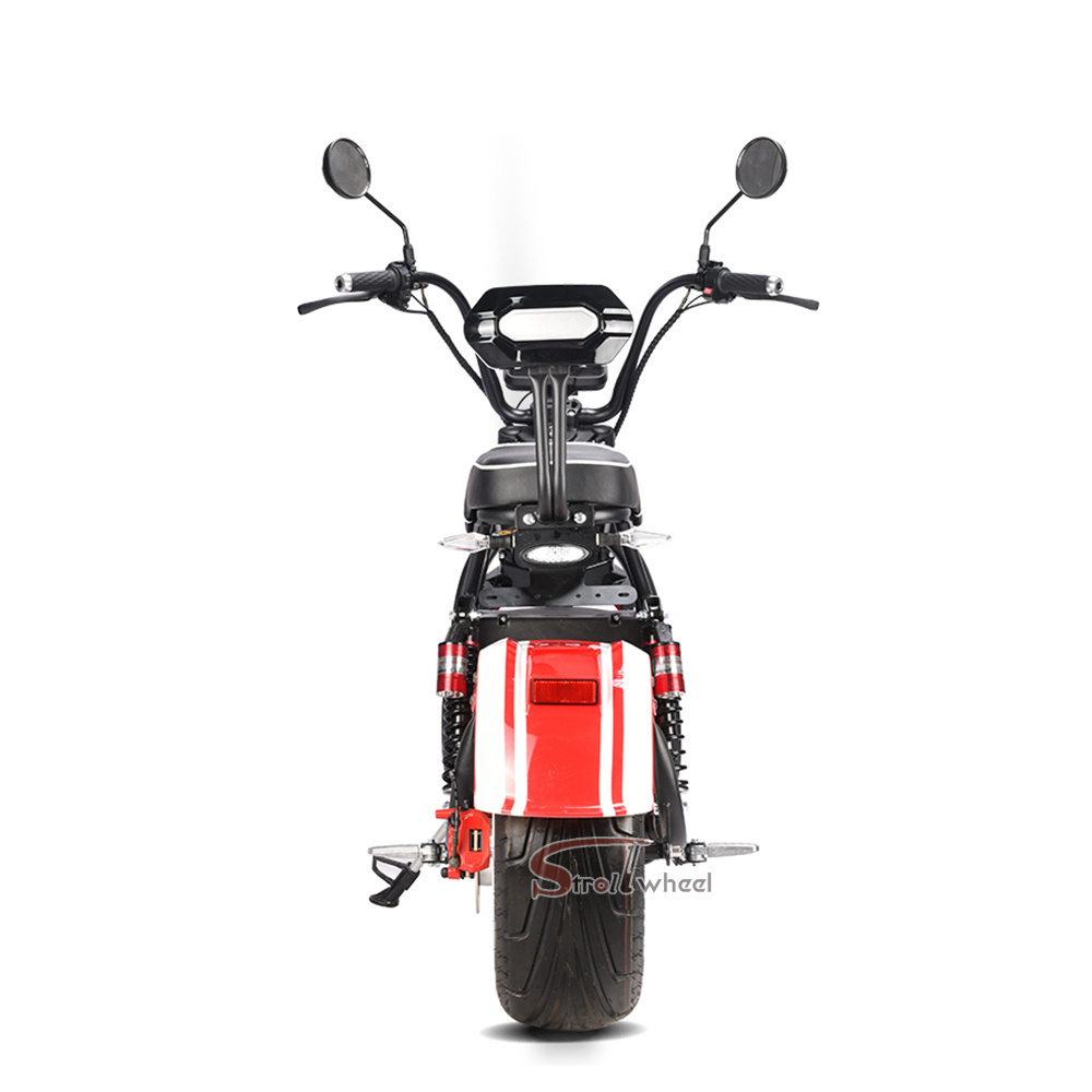 electric bike motorcycles 1500w 60v 12ah EEC COC citycoco scooter two wheel Powerful scooter fat tire