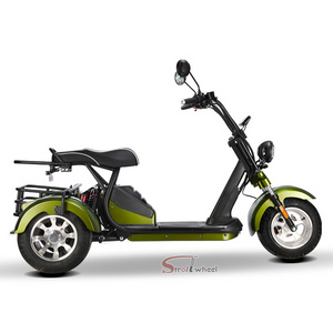 Popular fat tire 2000w motor bike 2*60v 20ah citycoco scooter three wheel Powerful scooter motorcycles