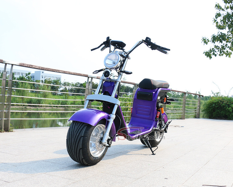 2020 new model 1500W 2000W electric scooter citycoco with fat tire scooter with big tire adult electric motorcycle door to door