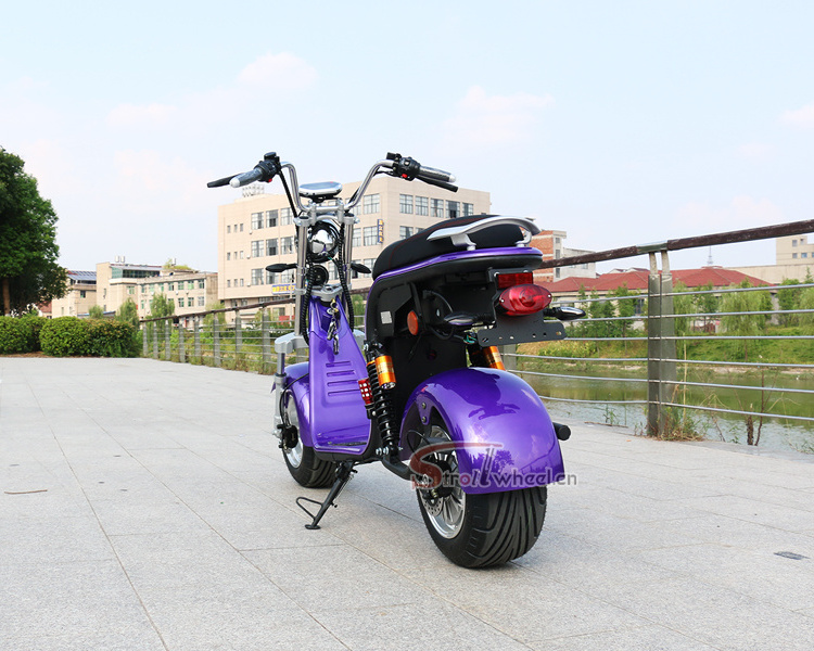 2020 new model 1500W 2000W electric scooter citycoco with fat tire scooter with big tire adult electric motorcycle door to door