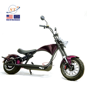 2000w e bikes 60v 3000w electric scooter chopper street legal eu warehouse citycoco for adult EEC COC