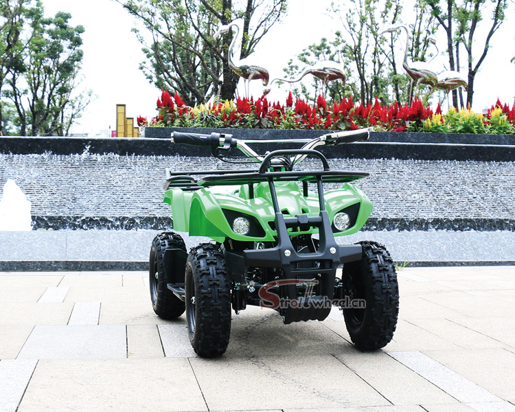 cheapest mini electric ATV 500W  chinese 4 wheel quad bike prices for kids with CE