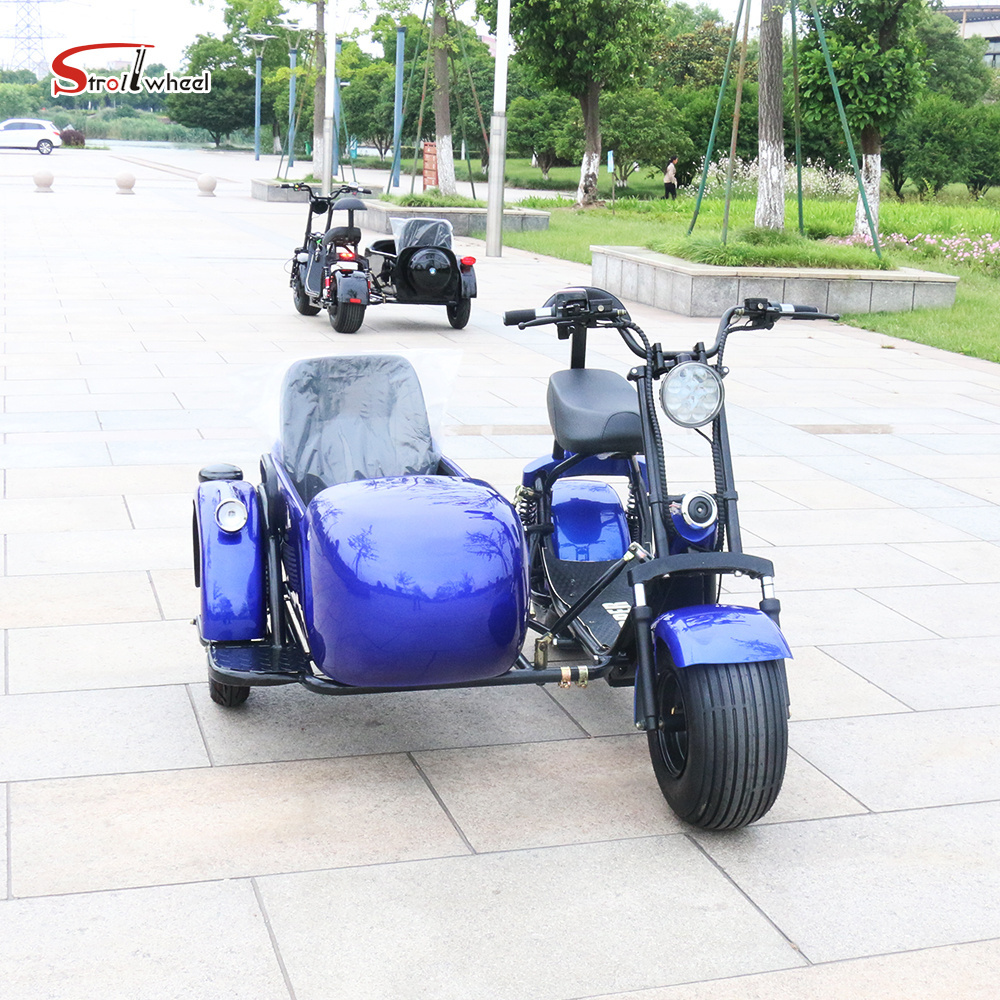 citycoco european warehouse 2000W 60V 20Ah fat tires adult 3 wheel electric scooter adults 1000w electric chopper bike