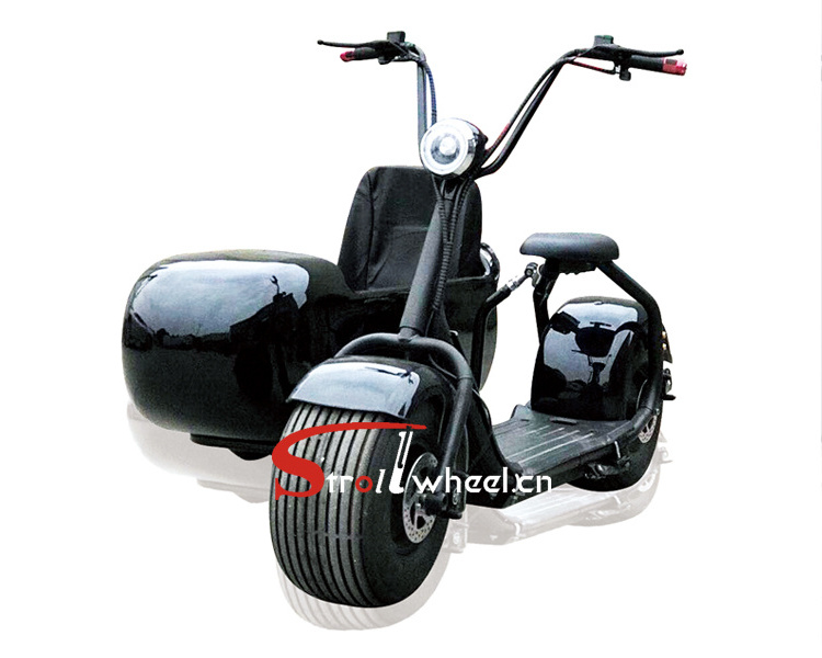 3 wheel electric scooter street legal with 1500W battery electric scooter with seat for adults