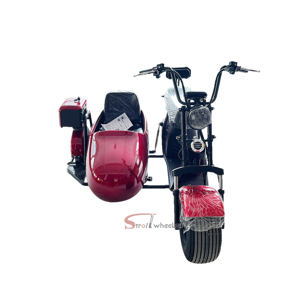 Electric scooter ciytcoco EU warehouse cheap adult bike EEC COC electric cargo tricycle with side car