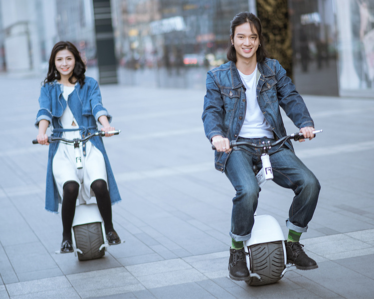 1500W 60V citycoco electric scooters powerful adult fat tire one wheel unicycle 60V electric one wheel scooter