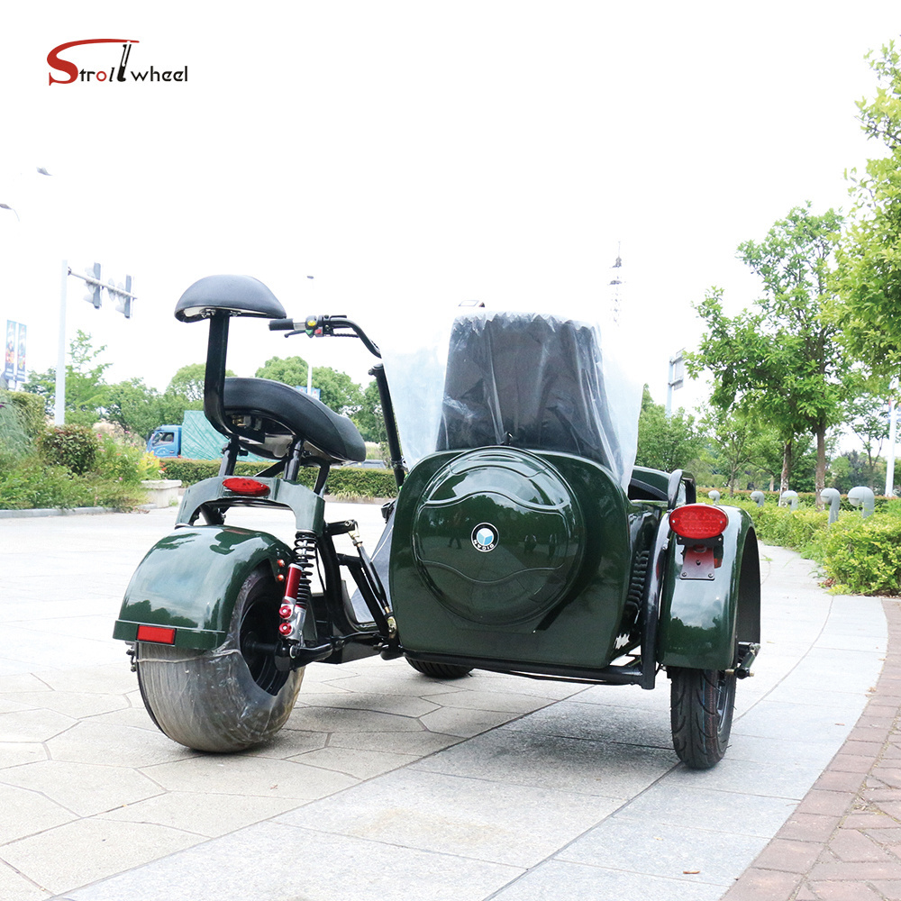 EU stock Citycoco 2000w Adult Fat Tire Motorcycles Scooters Electric