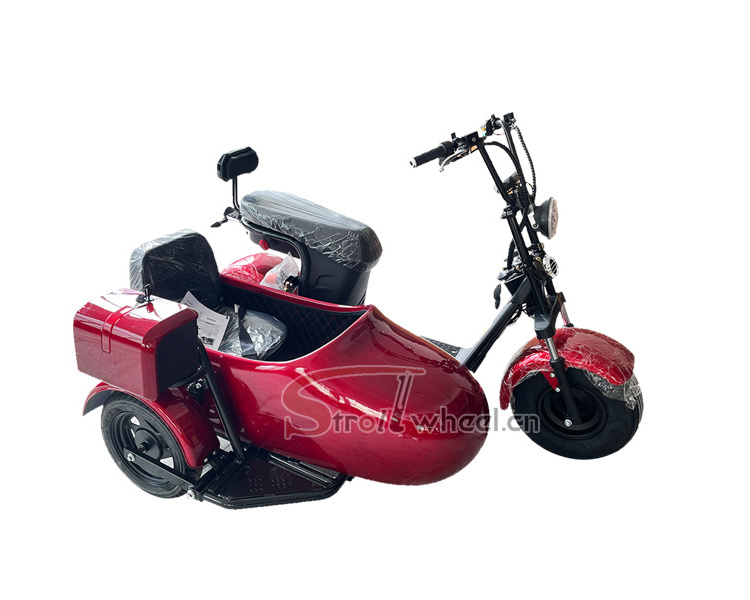 Electric scooter ciytcoco EU warehouse cheap adult bike EEC COC electric cargo tricycle with side car