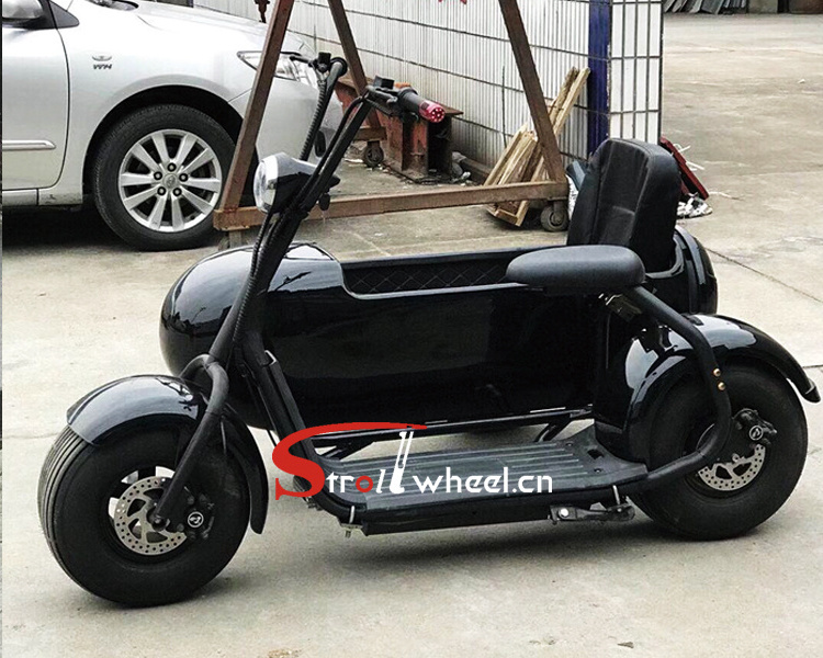 3 wheel electric scooter street legal with 1500W battery electric scooter with seat for adults