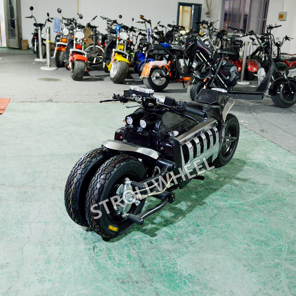 2022 Motor Power fat tire city coco electric motorcycle scooter 1500w 4 wheel motorcycle scooter