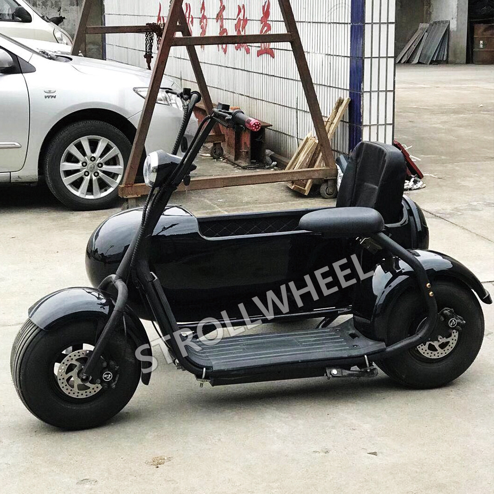 2000W Motor fat tire 3 wheel citycoco electric scooter electric tricycle