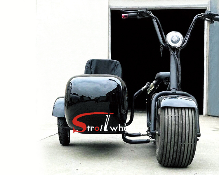 3 wheel electric scooter street legal with 1500W battery electric scooter with seat for adults