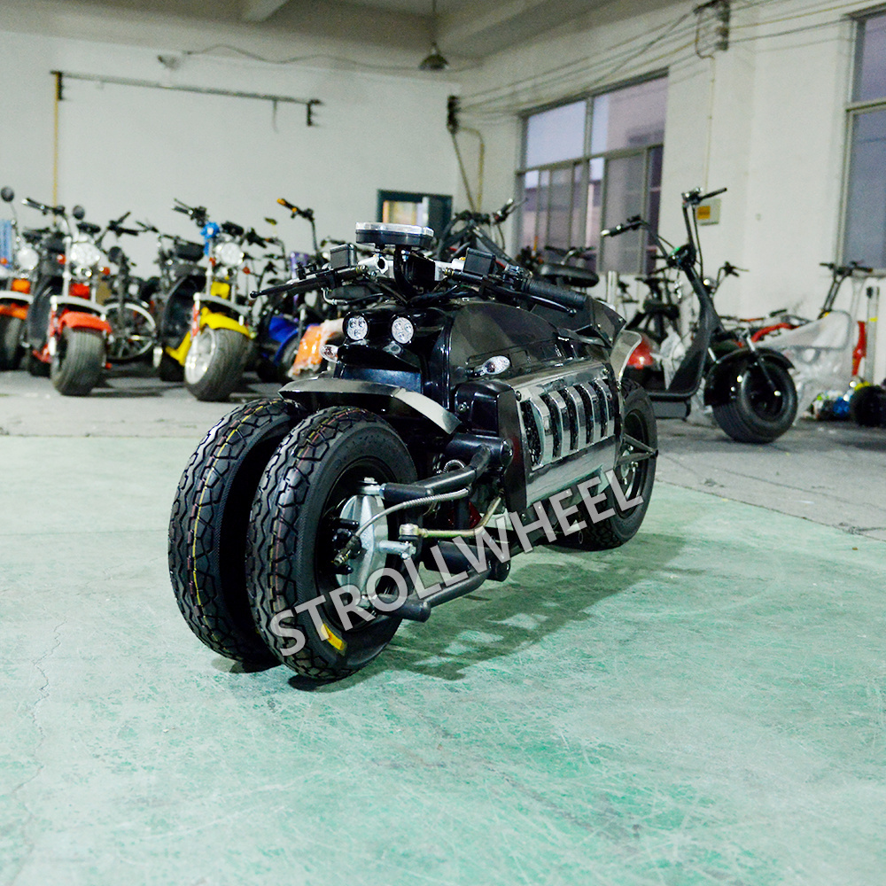 2022 Motor Power fat tire city coco electric motorcycle scooter 1500w 4 wheel motorcycle scooter