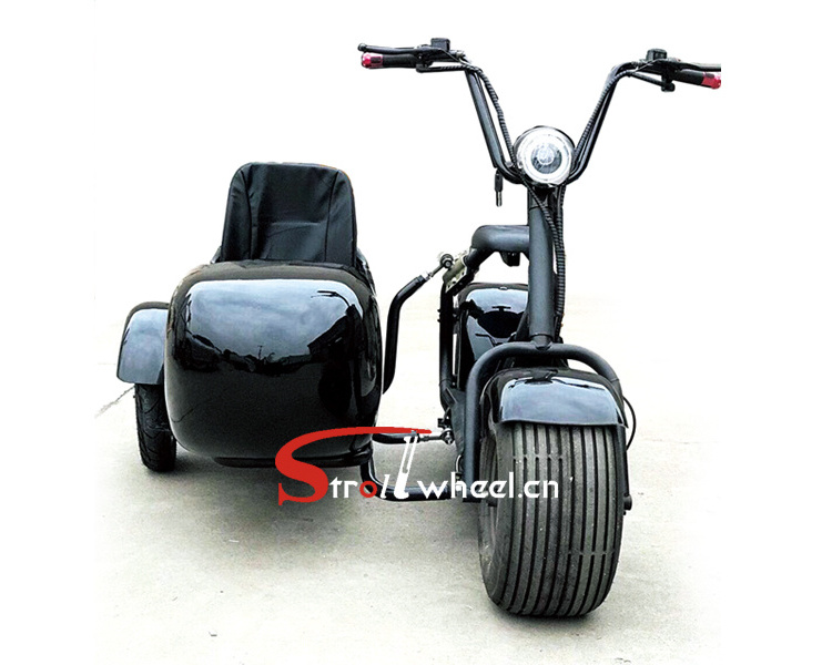 3 wheel electric scooter street legal with 1500W battery electric scooter with seat for adults