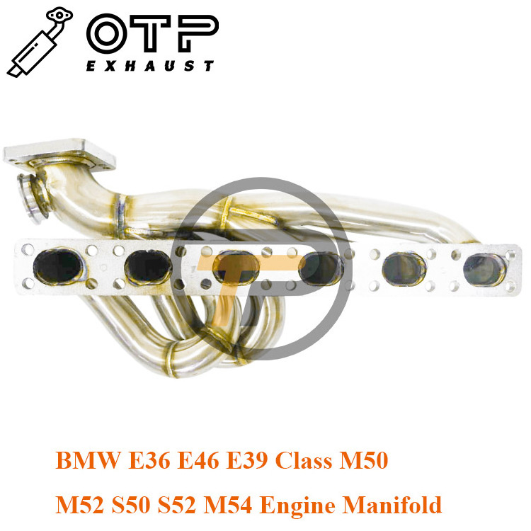 OTP BM* E36 E46 E39 Class M50 M52 S50 S52 M54 Engine 1990-2001 T3/T4 Flange Manifold+V44 Wastegate