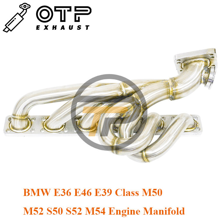 OTP BM* E36 E46 E39 Class M50 M52 S50 S52 M54 Engine 1990-2001 T3/T4 Flange Manifold+V44 Wastegate