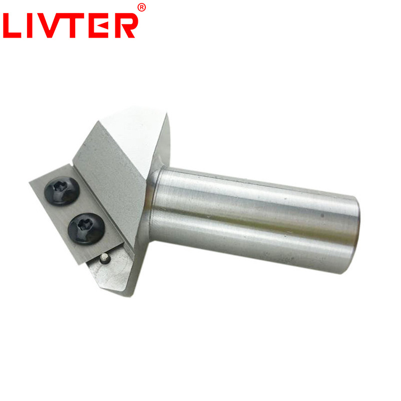 LIVTER High Quality Cnc Cutting Tools Solid Carbide Double Flute Spiral Bits CNC Router Bits