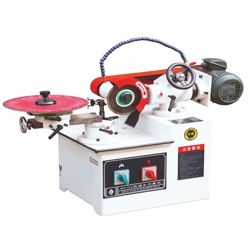 STR MF125 Universal Circular Round Saw Shaping Molding Blade Tool Sharpener Grinder Device Cutter Knife Grinding Machine