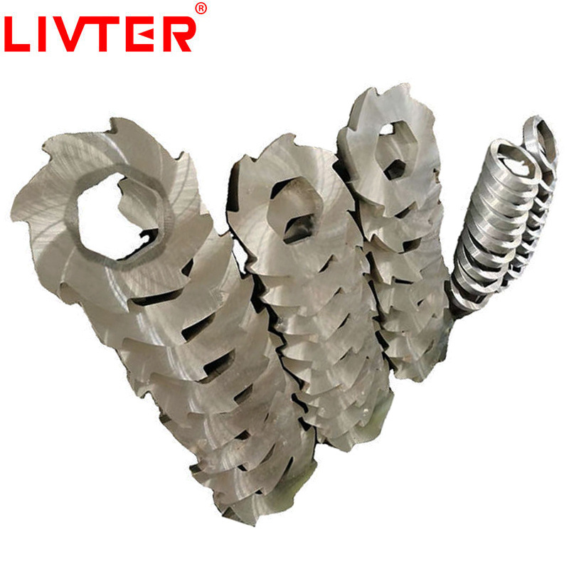 LIVTER Shredder Blades Design Cuchilla Triturador De Plastico  Plastic Branch Crusher Blade Shredder Blade Price