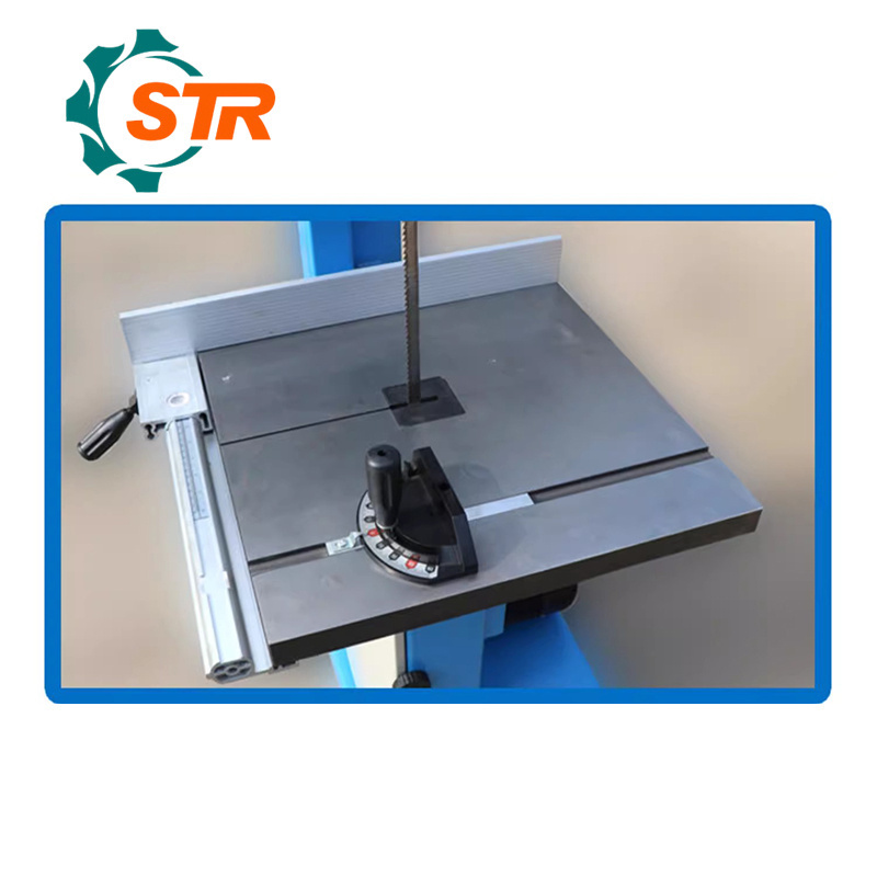 STR Industrial Electric Woodworking 10 Inch Wood Cutting Vertical Band Saw Machine