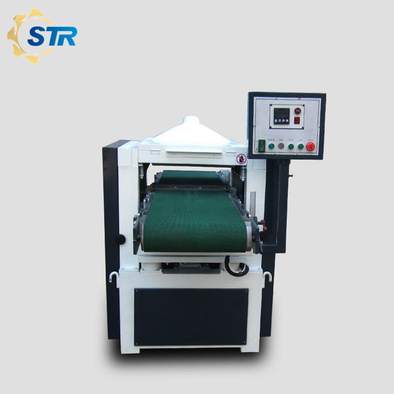 STR Hight Quality Mb204 Double-sided Woodworking Machine Planer Thicknesser For Sale with Spiral Milling Cutter