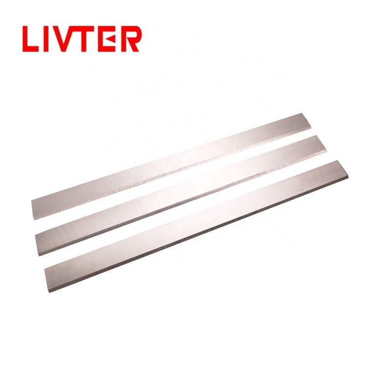 LIVTER Tungsten Carbide Jointer Planer Blades Knives HSS Planer Blade for Wood