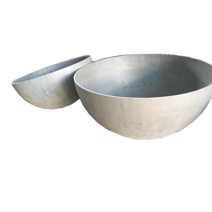 Carbon steel stainless steel hemispheres dish head end cap