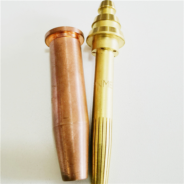 Strong Heating - PNME 106 Propane Flame Cutting Nozzle Cutting Tip Gas Mixing for Cutting Torch Copper NM250 British Style