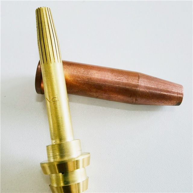 Strong Heating - PNME 106 Propane Flame Cutting Nozzle Cutting Tip Gas Mixing for Cutting Torch Copper NM250 British Style