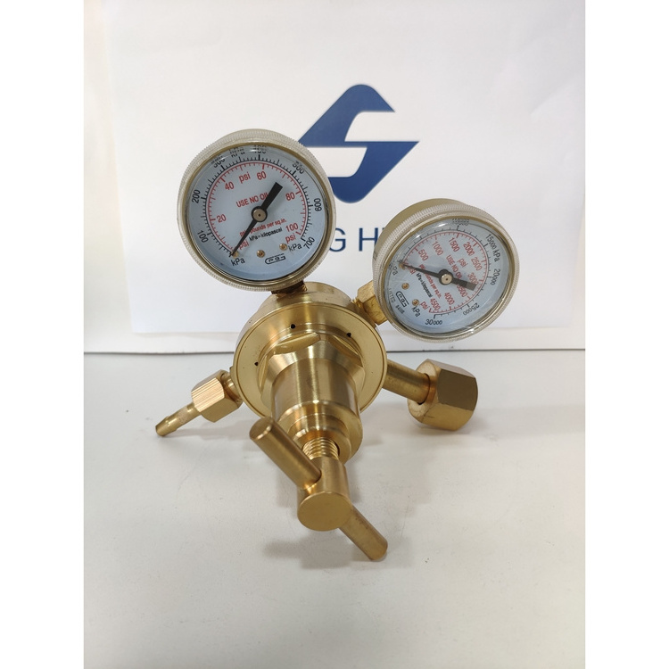 High Quality Cheap Price oxygen gas air pressure regulator gauges