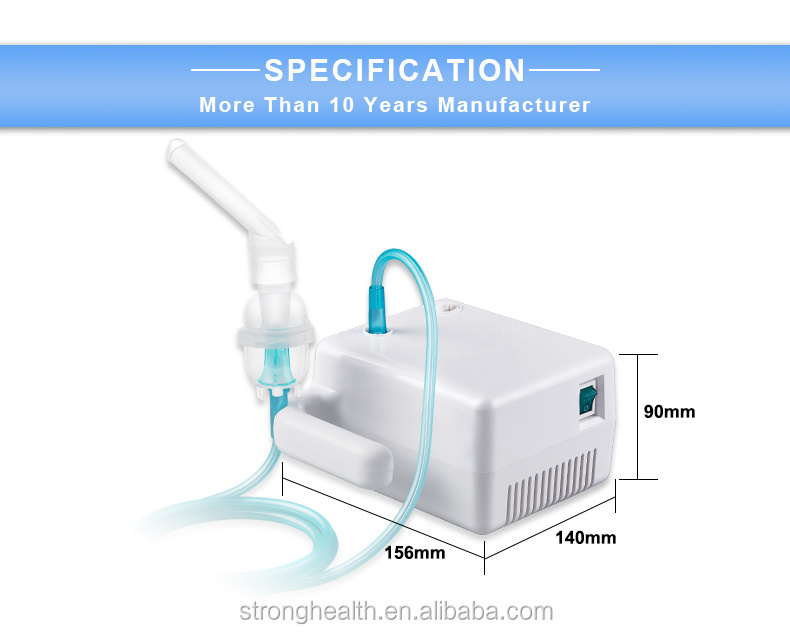 Wholesale Medical Home Use Mini Packet Inhalator Nebulizer Portable  Nebulizer For Kid with mask and mouthpiece