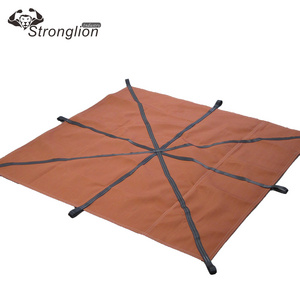 Heavy Duty PVC Snow Removal Tarp Canvas Construction Tarp