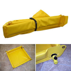 13.5" Height L-Bracket Oil Spill Protection Secondary Containment Berm