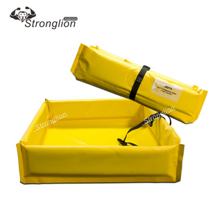 Portable & Collapsible Oil Spill Containment Berms