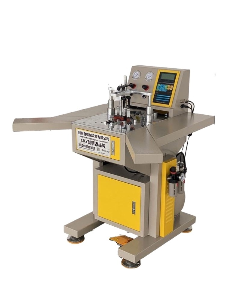 Aluminum Window Door Making Single Head Corner Crimping Machine