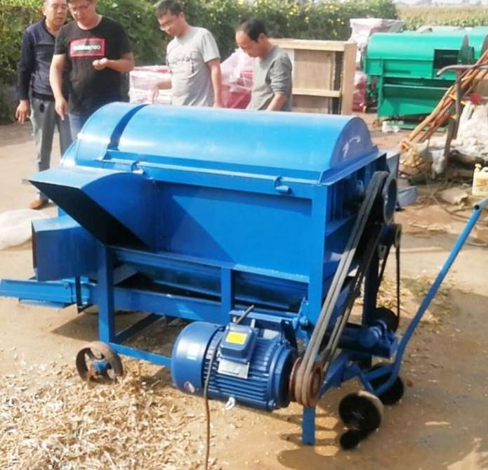 Wheat Sorghum Beans Grain Thresher Grain Buckwheat Rice Rapeseed Soybean Mung Bean Broad Bean Thresher Machine Harvester