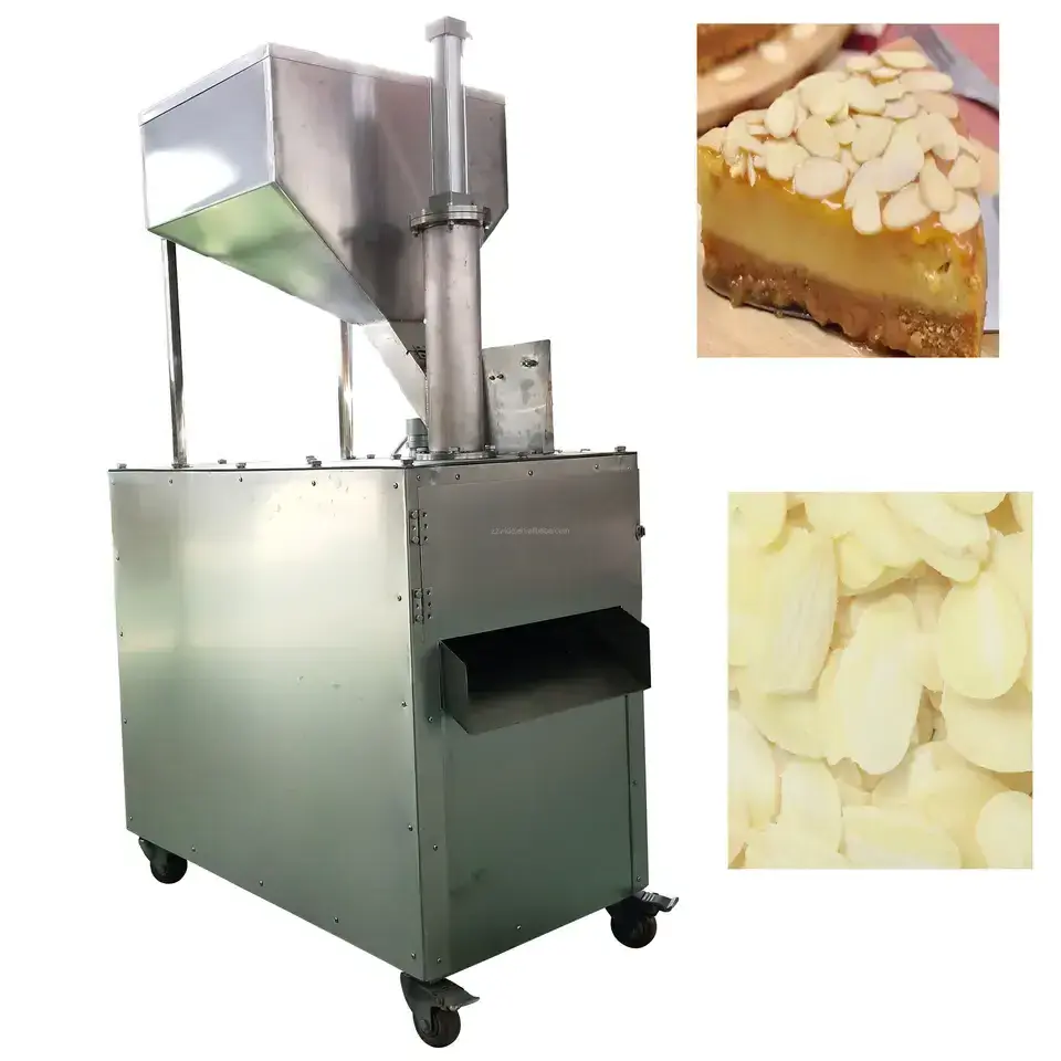 Professional Pistachio Mincing Almonds Slicing Almond Slicer Peanut Cutter Cashew Nut Snowflake Cutting Machine