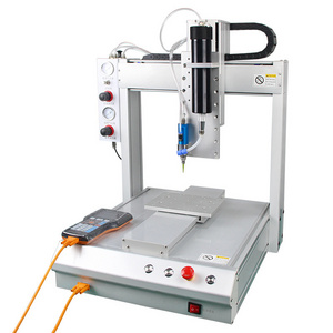 Desktop Dispensing Machine three Axis Glue Dispensers For 300-330ml Silicone Rubber Adhesive Sealant