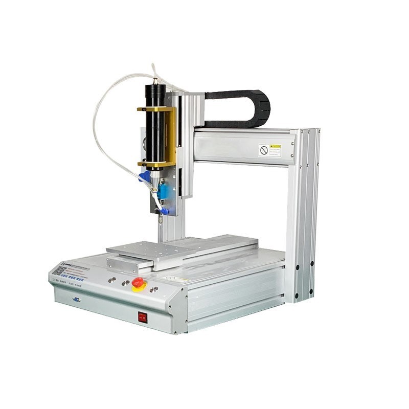 Desktop Dispensing Machine three Axis Glue Dispensers For 300-330ml Silicone Rubber Adhesive Sealant