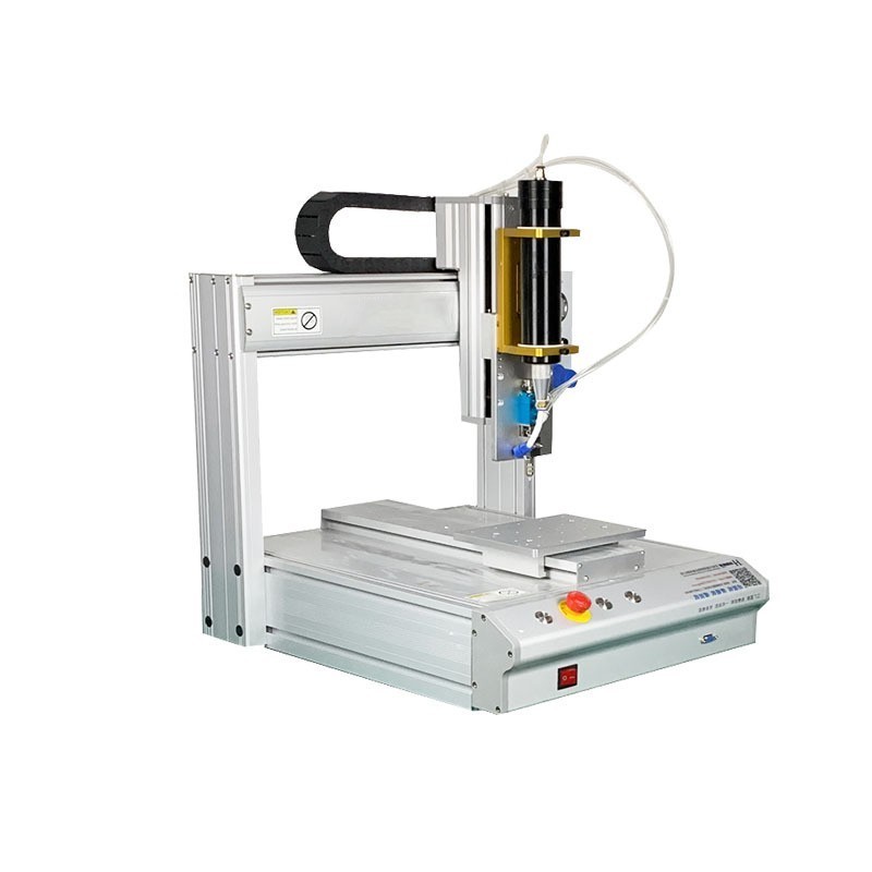 Desktop Dispensing Machine three Axis Glue Dispensers For 300-330ml Silicone Rubber Adhesive Sealant