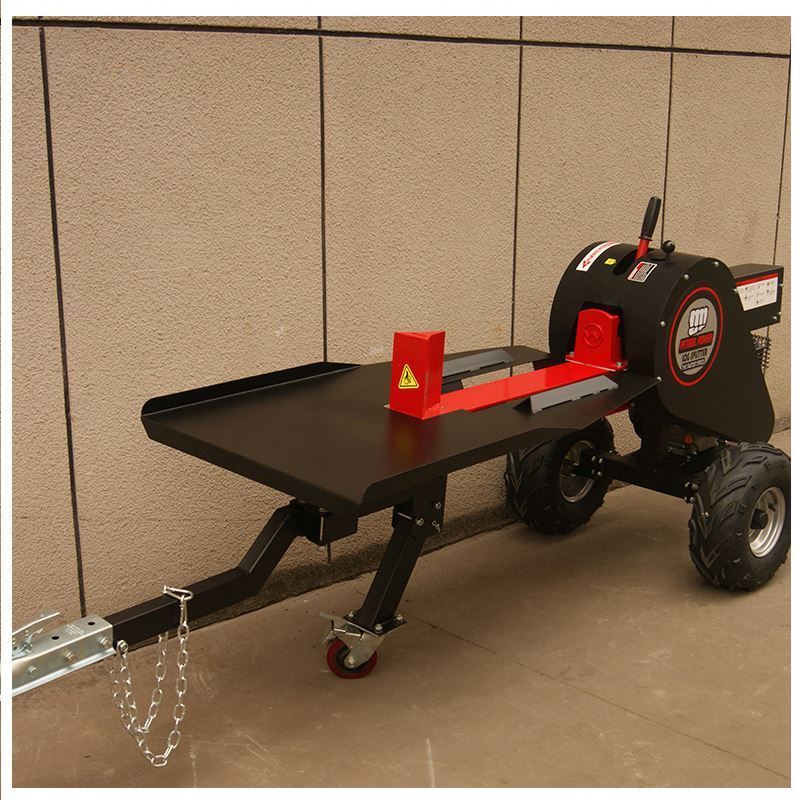 Forestry Hydraulic Log Splitting Machine Manual Gasoline Logging Machine Household Horizontal Highefficiency Wood Cutter