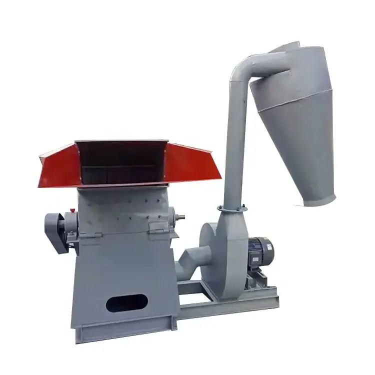 Industrial Wood Pallet Crusher Wood Chip Crusher Making Sawdust Grinding Machine Wood Crusher Machine