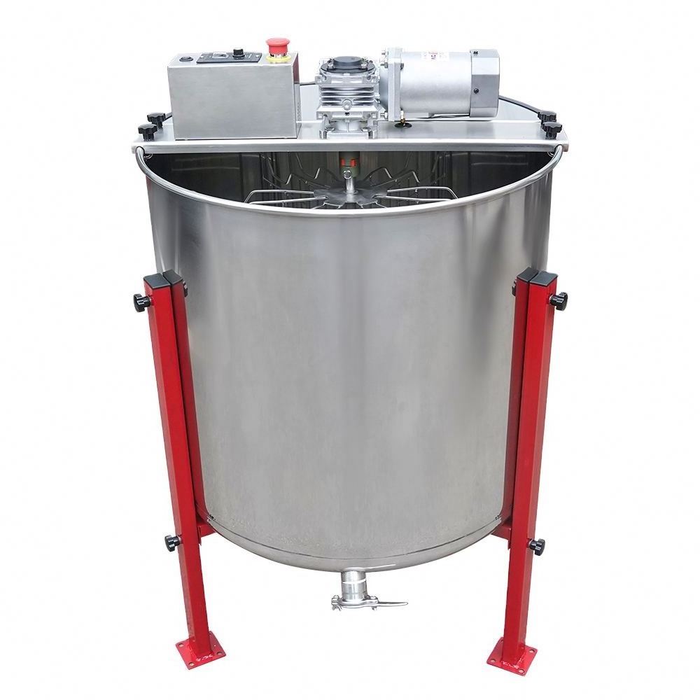 2 4 6 12 24 Frames Electric Stainless Steel Honey Extractor Extractor With Self Reversal Used For Honey Processing And Stirring