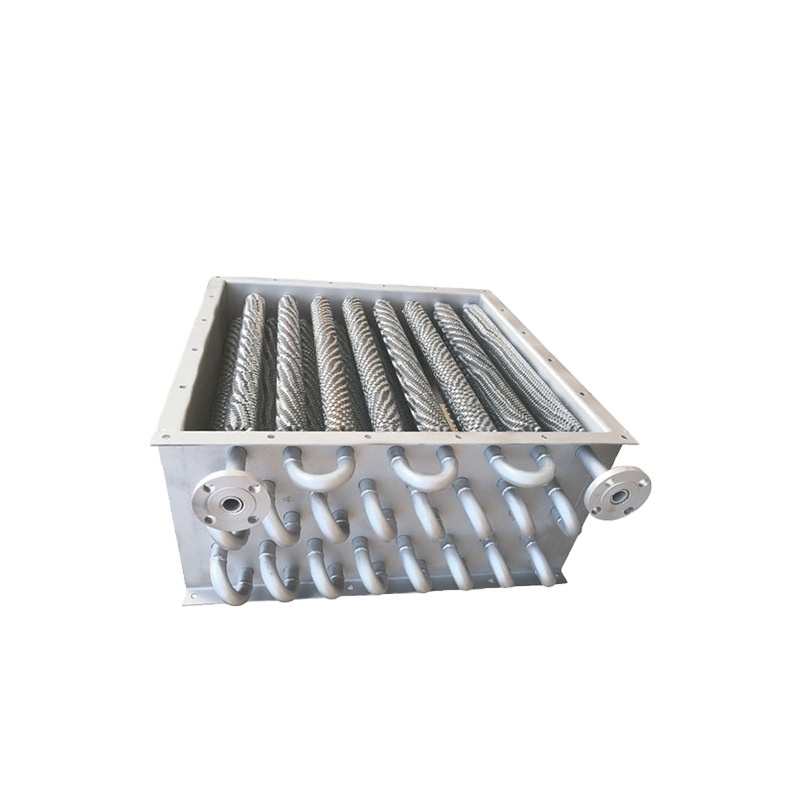 Thermal Oil Stainless Steel Heat Exchangers Oil Liquid to Air Condenser Coils for Starch Machines