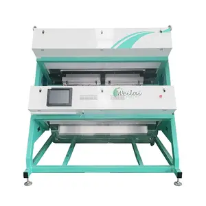 High Quality 3 Chutes Nuts Color Sorter Soybean Ccd Color Sorter Grain Color Sorting Machine