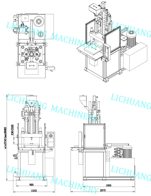 Mesin Plastik Enjeksiyon Makinesi Toys Patch Cord Production Tooth Brush Pots Machinery Inject Manufacturer Hair Plastic Machine