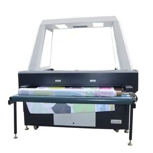 Large Format Leather Fabric CNC Laser Cutter Metal Fiber Engraving Laser Cutting Machine With CO2 Laser Tube