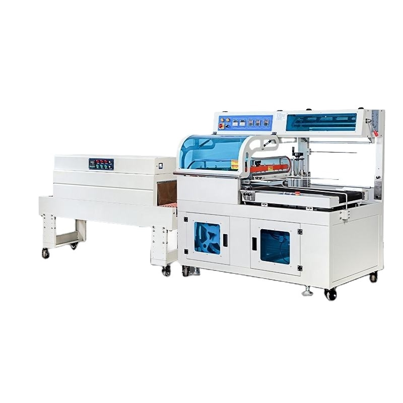 High Efficiency Automatic Film Shear Shrink Packaging Machine Carton Toys Department Store Shrink Packaging Machine