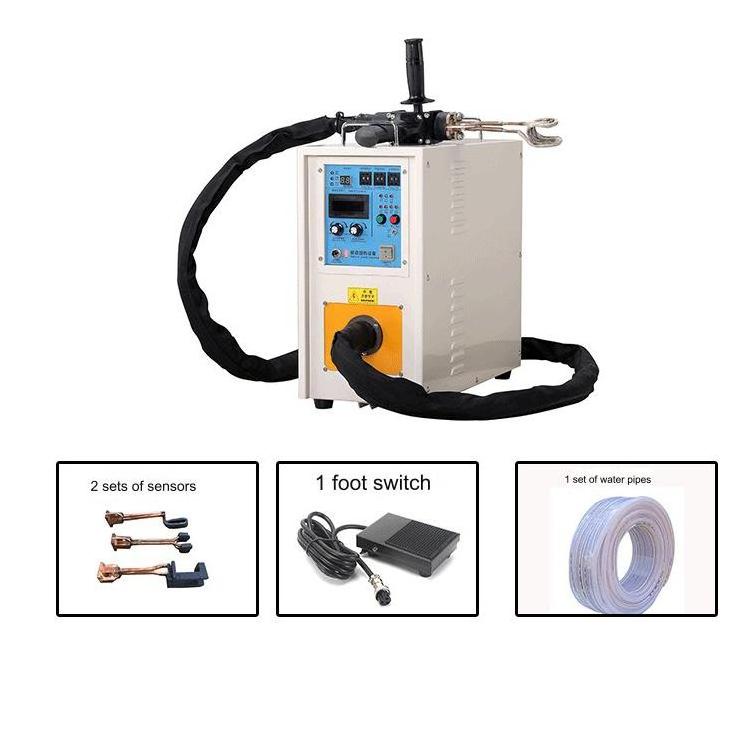 Handheld Heating Machine Forging Brazing High Frequency Induction Heating Machine Hardening Welding Equipment